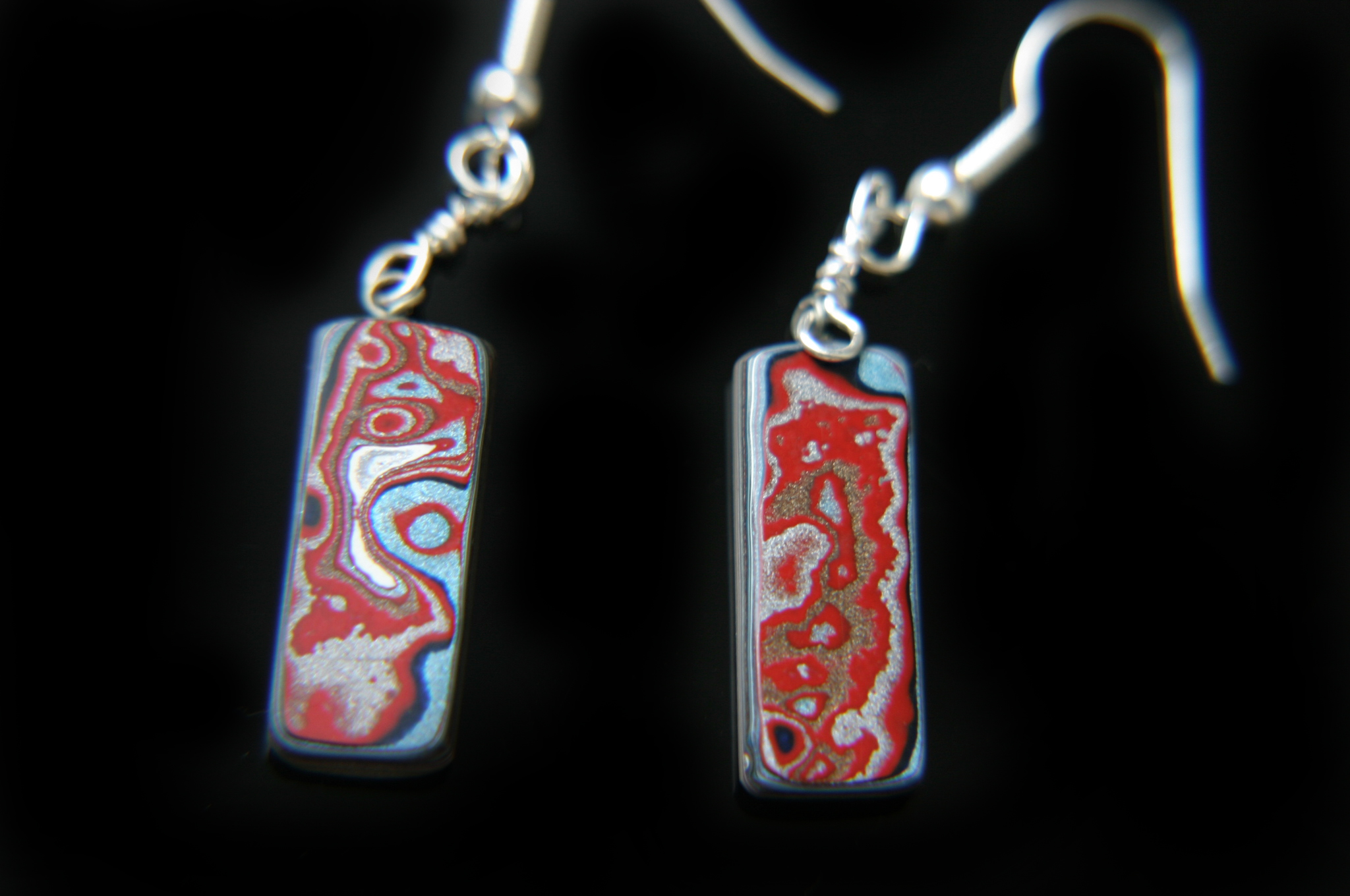 Fordite Earrings