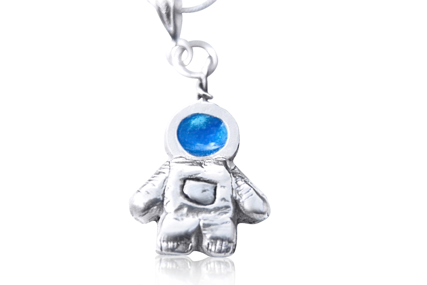 Silver Meteorite Spaceman Pendant Silver Meteorite Spaceman Pendant