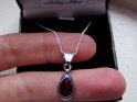 Silver And Baltic Amber Pendant 